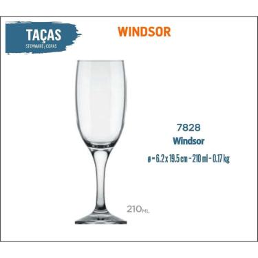 Imagem de 12 Taça Windsor 210Ml - Champanhe Espumante Frisante