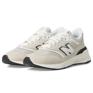 Imagem de New Balance Tênis adulto 997R unissex, Timberwolf/Sea Salt, 11.5 Women/10 Men
