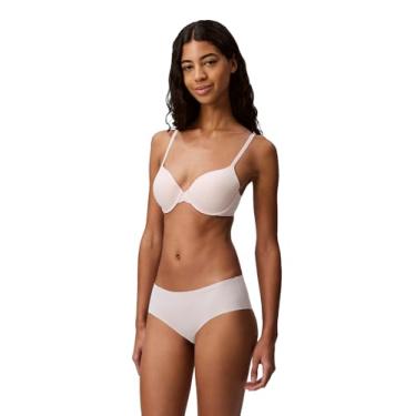 Imagem de Calvin Klein Sutiã feminino com ajuste perfeito e levemente forrado com toque de memória, Coxa de ninfa, 36DDD