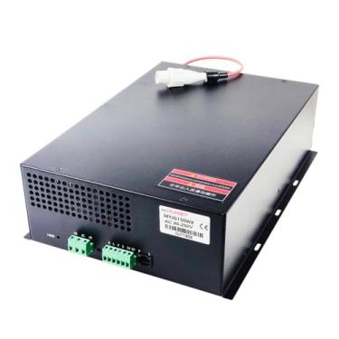 Imagem de DGHUNST Fonte De Alimentação Para Laser De Co2 De 130 W Para Tensão De 110 V E 220 V Fonte De Alimentação Para Máquina De Corte A Laser De Tubo De Laser De 130 W E 150 W (Myjg 150 W (95-250 V))