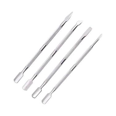 Imagem de Tesoura De Manicure Para Unhas Em Aço Inoxidável, Cortador De Cutícula