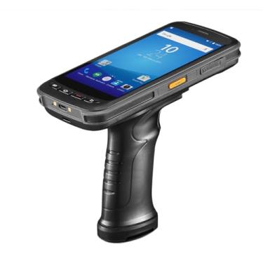 Imagem de Terminal de dados portátil Android 11 com QR 1D e 2D PDF17 Zebra Scanner de código de barras GPS 4G Wi-Fi GMS Coletor de dados, memória 4G + 64G, cabo ergonômico IP65 8000mAh para inventário de