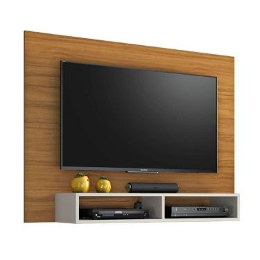 Imagem de Painel Tv Até 49"  Nicho Eros Freijó / Off White