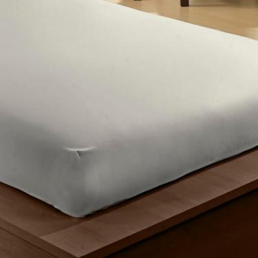 Imagem de Camesa Lençol com Elástico Essencial Neo 180 fios Casal Creme