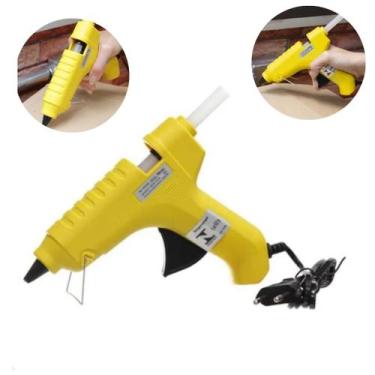 Imagem de Pistola De Cola Quente Bivolt Profissional 15w 2 Bastão - 7mm - M&E St