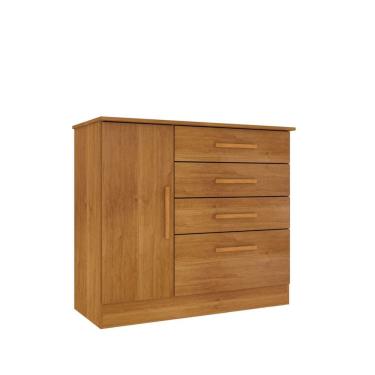 Imagem de Cômoda moderna para quarto de casal - Chicago-Cinamomo - Tcil Móveis