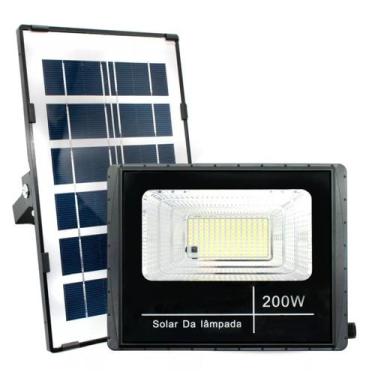 Imagem de Refletor Solar 200w Luz de Led Holofote 6000K - IRIS