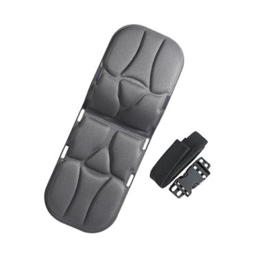Imagem de Xgdsnly Apoio de Cabeça para Cadeira de Escritório, Apoio para a Cintura, Apoio para O Pescoço Portátil E Ergonômico, para Cadeira Gamer de Carro, Cinza Acolchoado Completo, Tamanho real