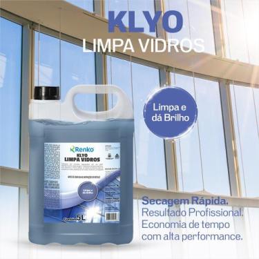 Imagem de Limpa Vidros Concentrado Profissional Klyo RENKO 5 Litros