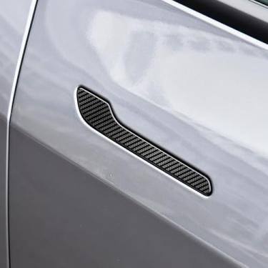 Imagem de FDAIUN Película protetora de tinta automotiva pré-cortada para 2025 Tesla Model Y Juniper PPF impressão de fibra de carbono autoadesivo TPU filme protetor de arranhões acessórios externos (extrator de