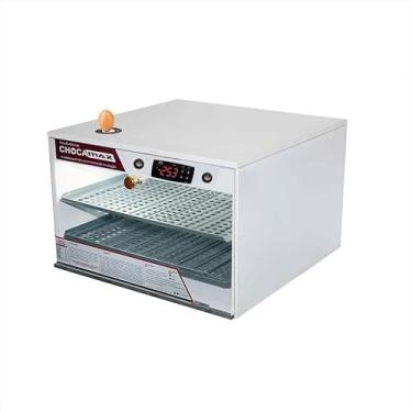 Imagem de Chocadeira Ovoscópio 240 Ovos Galinha Automática 110 Volts