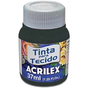 Imagem de Acrilex Fosca Tinta para Tecido, Verde (Pantano), 12 x 37 ml