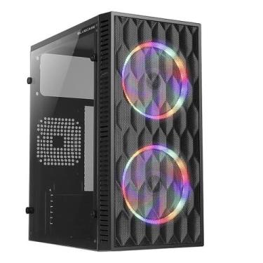 Imagem de Gabinete Gamer BG057 Hive Preto Bluecase MicroATX