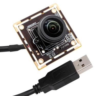 Imagem de SVPRO Módulo de câmera USB olho de peixe de 5 MP, 30 FPS, placa de webcam ultra grande angular de 200 graus, sensor IMX335, câmera de segurança industrial para PC, Raspberry Pi, Jeston Nano (lente M12