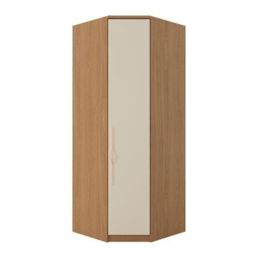 Imagem de Guarda Roupa Modulo de Canto 1 Porta 100% MDF Decor - Móveis Fazzio