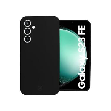 Imagem de Gshield Capa Case Capinha Silicon Premium Antiderrapante com Interior em Microfibra, Proteção Contra Impressões Digitais, Arranhões, Quedas e Impactos (Preta, Galaxy S23 FE)