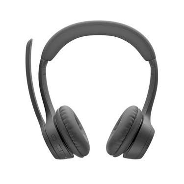 Imagem de Headset Logitech Sem Fio Bluetooth Zone 300 - Grafite