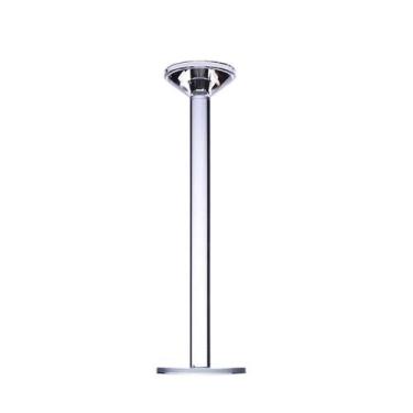 Imagem de Castiçal em Cristal Liso Romantic c/base Espelhada 32cm - Importado