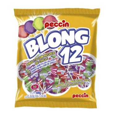 Imagem de Pirulito Blong12 Sabores Sortidos 600g - Peccin