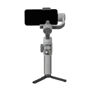 Imagem de ASHATA Estabilizador para Smartphones, Estabilizadores Portáteis Portátil de 3 Eixos, Rastreamento Estável 26h Tempo de Uso Carregamento Rápido, Construído Em Luz, Portátil (Suave 5e)