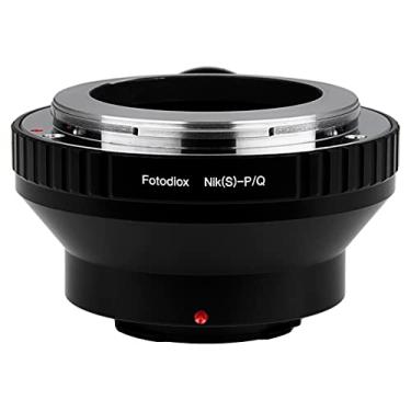 Imagem de Adaptador de montagem de lente Fotodiox, lente Contax RF S (também conhecida como Nikon RF Rangefinder S-Series, Kiev 4) para câmera Pentax Q-Series, compatível com câmeras sem espelho Pentax Q