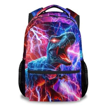 Imagem de NICEFORNICE Backpack for Boys - 17 Inch Dinosaur Backpacks for Kids 3-5 - Cool Large Capacity Toddler Bookbag for Elementary, Kindergarten