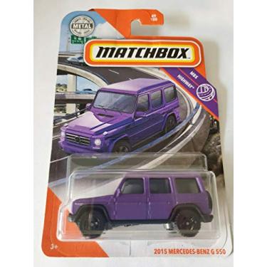 Imagem de Matchbox 2020 MBX Highway 49/100 - 2015 Mercedes-Benz G 550 (Purple)