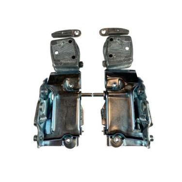 Imagem de Kit Fechadura Batente Guia De Porta E Cabo Fecho Capô Fusca - Fegara