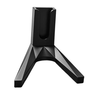 Imagem de Dynwave Suporte de pedaleira para bicicleta, antiderrapante, fácil de montar, tripé portátil com suporte plano para descanso e passeios ao ar livre, Preto