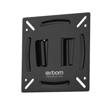 Imagem de Suporte Monitor / Tv Ultra Slim Fixo 14 À 28 " - Exbom Sptv-n10 Cor:preto