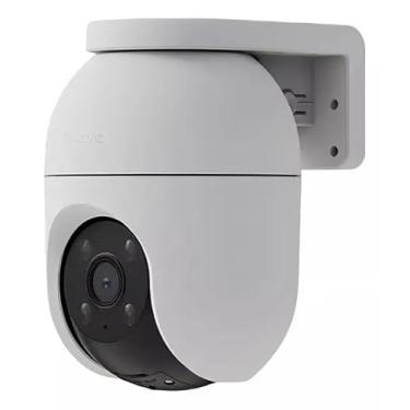 Imagem de Câmera De Segurança Panoramica WiFi Resolução 2k Lente de 4mm Visão Noturna Colorida, Detecção Humana/Veicular à Prova d’água CS-C8C Ezviz