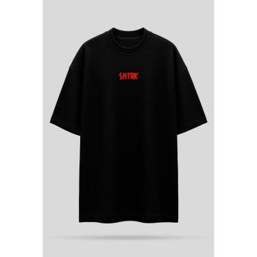 Imagem de Camiseta Oversized Shatark Tom - Preto-Masculino