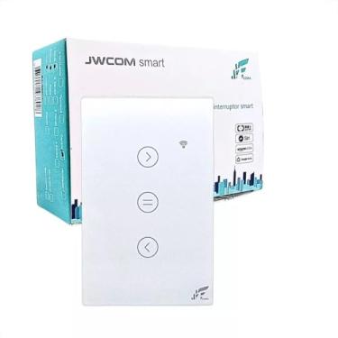 Imagem de Interruptor Inteligente Canal Wi-fi Interruptor De Cortina Smart Touch Wi-fi Alexa Google Home SA-368CT