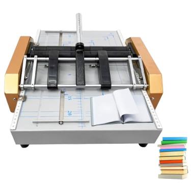 Imagem de INTBUYING A3 Livreto Máquina de encadernação dobrável de papel para fichário grampeador dobrável 110V 60W