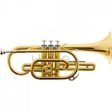 Imagem de Trompete Harmonics Bb Hcr-900l Cornet Laqueado [f002]