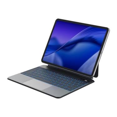 Imagem de BETTDOW Capa com Teclado e Trackpad para iPad (A16) 11th Generation 11 Inch 2025, iPad 10th Generation 10.9 inch 2022, teclado leve de liga de alumínio com trackpad 586g