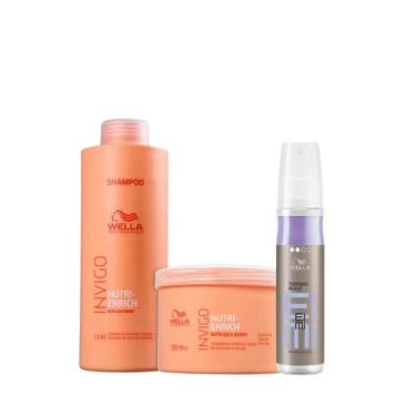 Imagem de Wella Nutri-Enrich Sh 1000ml + Masc 500ml + Thermal Image 150ml - Well