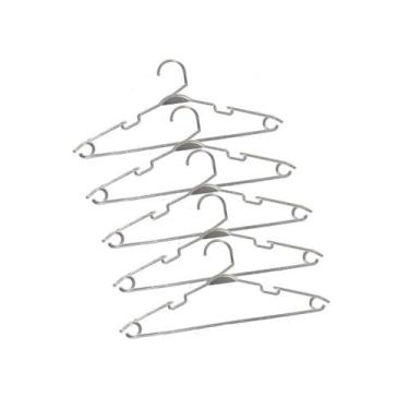 Imagem de kit 20 uni Cabide cristal infantil acrílico transparente bebê. - JF.IN