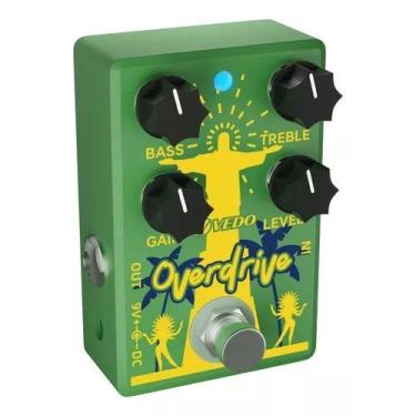 Imagem de Pedal De Efeito Guitarra Portátil Overdrive Com Controles True Bypass 