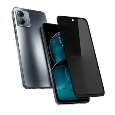Imagem de Película 3D Privacidade Compatível com Moto G14 Vidro 9H - GCM Acessór
