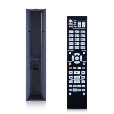 Imagem de Substituição de controle remoto com luz de fundo N2QAYA000172 compatível com DVD Player Panasonic Disc DP-UB9000 UB820EB N2QAYB000175 N2QAYA000128