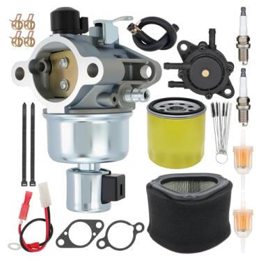 Imagem de Carburador 12-853-93 adequado para Kohler Command CV460 CV461 CV490 CV491 CV492 CV493 para Toro 74601 74603 74701 74702 TimeCutter Carb com filtro de ar substituição de filtro de óleo 12-853-93 -107