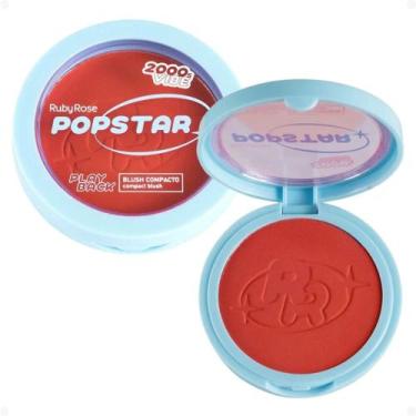Imagem de Blush Compacto Ruby Rose Popstar Play Back Smash HB-M08-5