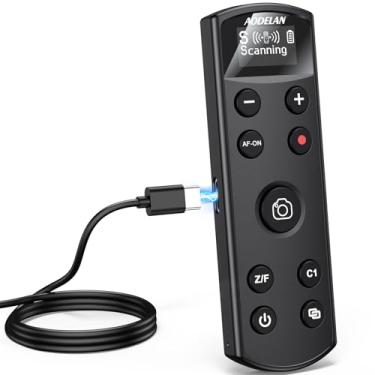 Imagem de Para controle remoto sem fio da câmera Sony, obturador recarregável com tela OLED para Sony ZV-1, ZV-E10, A6400, A6700, A7C, A7III, A7IV, RX100 VII, DSC-RX0 II, DSC-RX100 VII, substitui RMT-P1BT