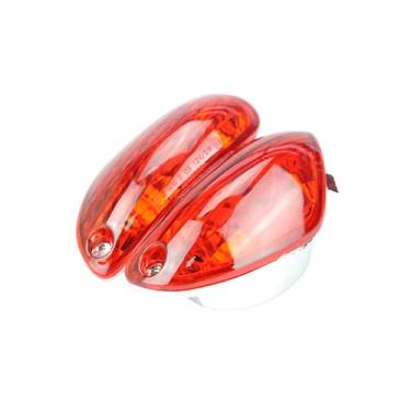 Imagem de TOPZONE Adequado para Suzuki GSX-R1000 (ano 2005-08-2009-10-11-12-13-14-2015-2018); GSXR 600/ GSXR 750 (ano 2006-2017-2018-2019); pisca-pisca de pisca frontal de motocicleta Lente da lâmpada de luz