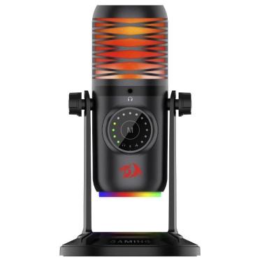 Imagem de Microfone Condensador Redragon GM306 Stellaris 20KHZ - Preto