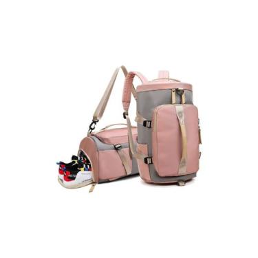 Imagem de Mala esportiva, ginástica, viagem, mochila de fitness, impermeável - L