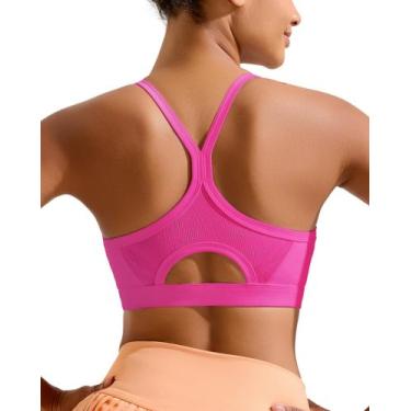 Imagem de Sutiã esportivo RUNNING GIRL High Impact Y Back Strappy Yoga
