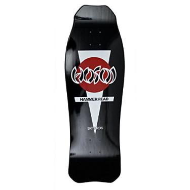 Imagem de Hosoi Skateboards Plataforma de skate Double Kick Hammerhead, preto, 25 x 76 cm