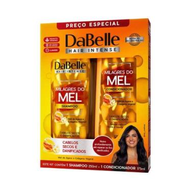 Imagem de Kit Shampoo Condicionador Dabelle Milagres do Mel